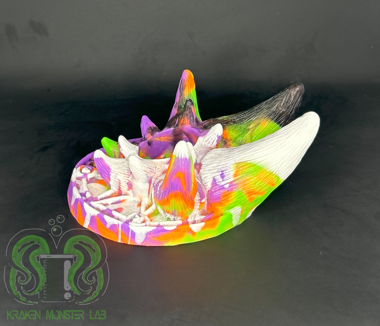 Heinous C-Ring - Trick or Treat - Purple, Orange, Green, White, Black