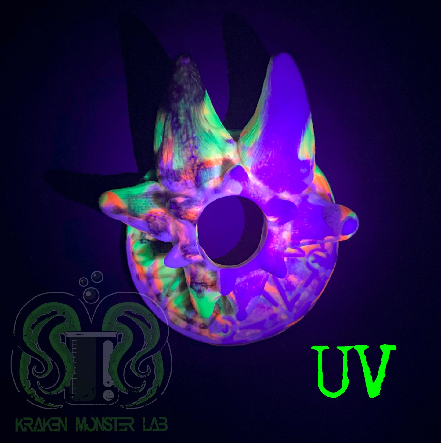 Heinous C-Ring - Trick or Treat - Purple, Orange, Green, White, Black