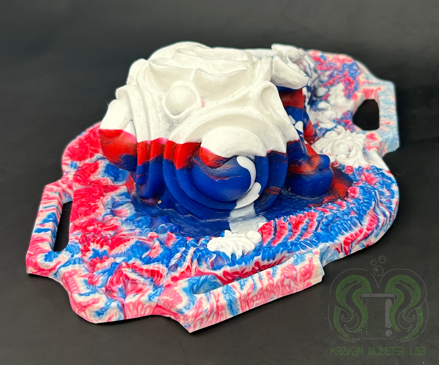 Nouveau Crow - Berrie and Cream - White, Red & Blue