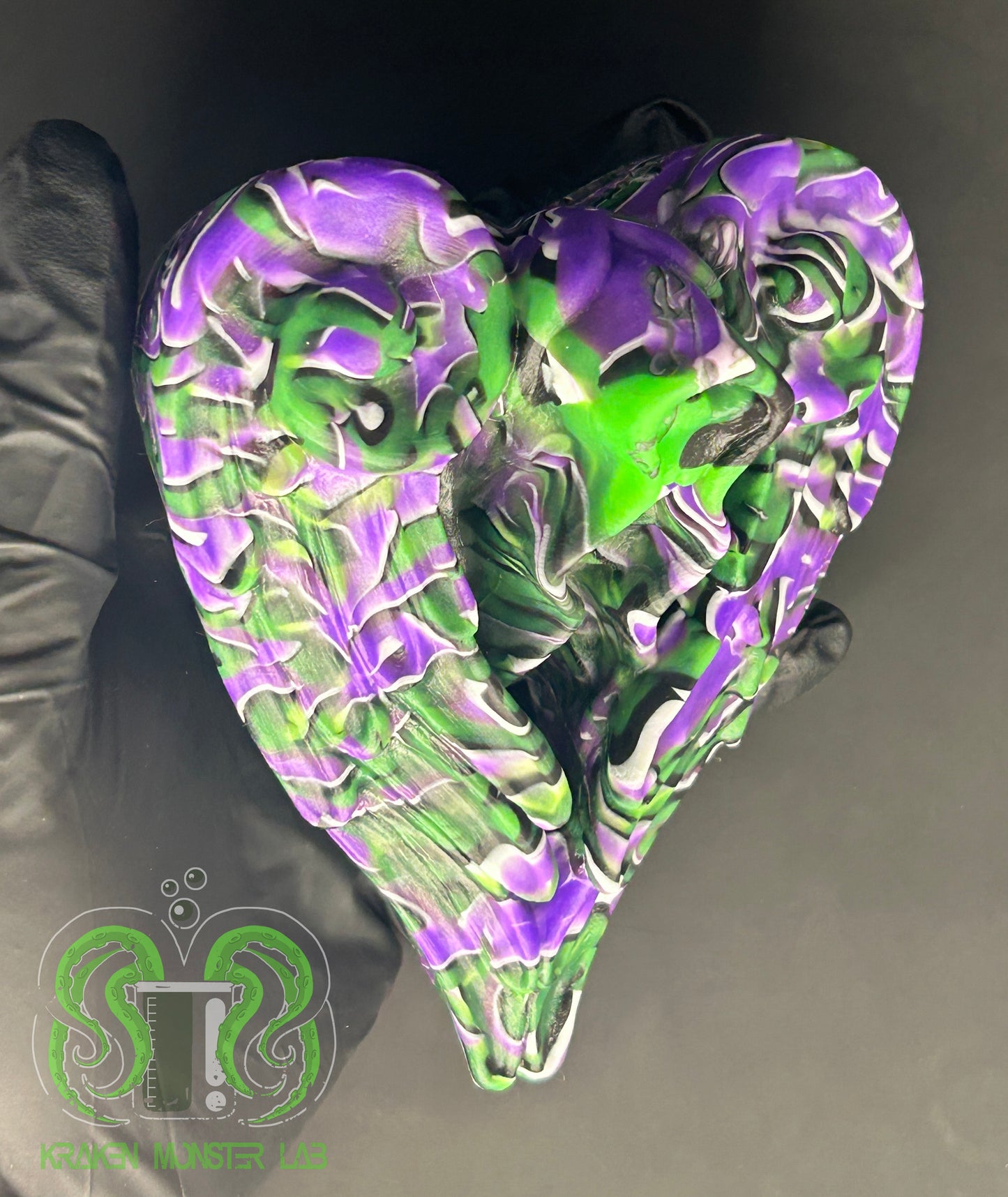 Sweet Heart - Poison Dance - Purple, Green, Black, White