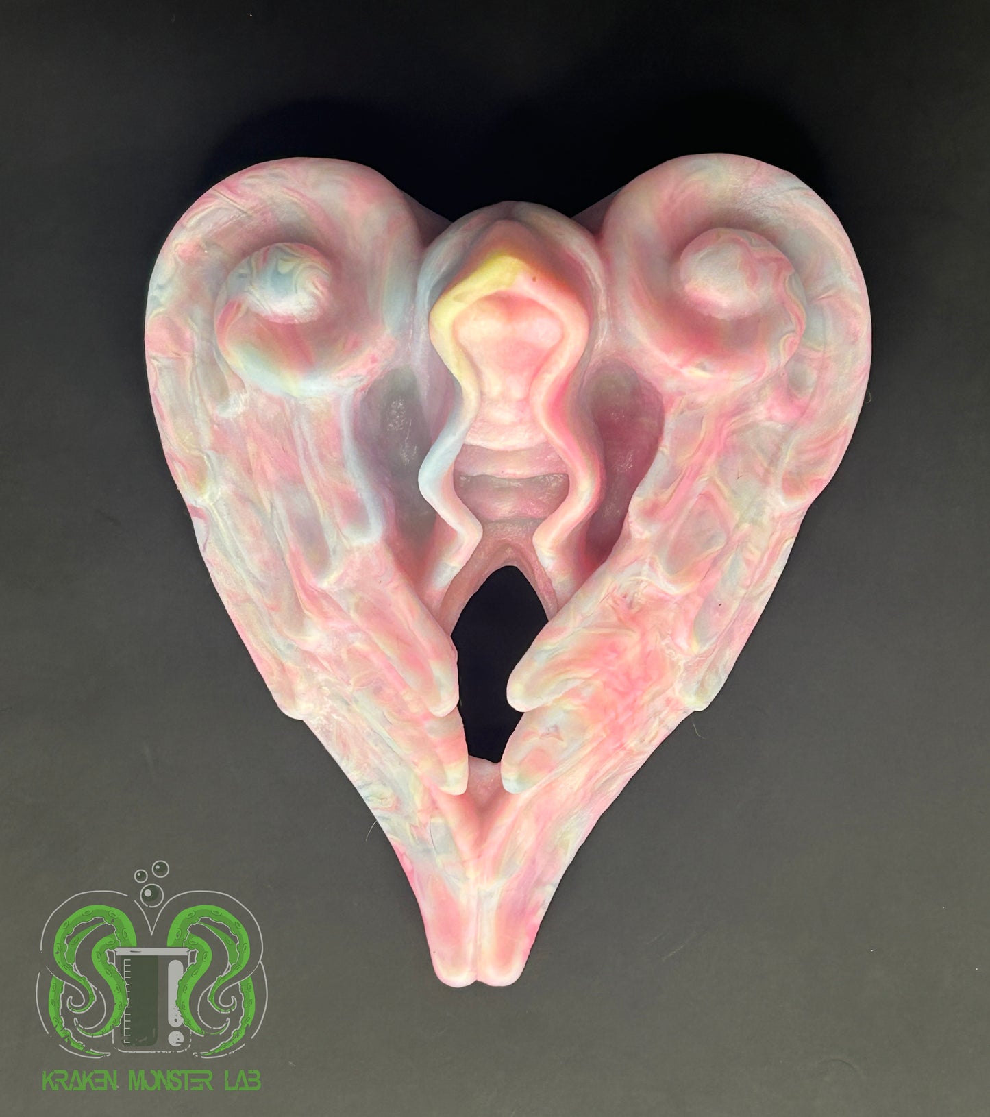 Sweet Heart - Fairy Floss Cloud - Pink, Blue & Yellow
