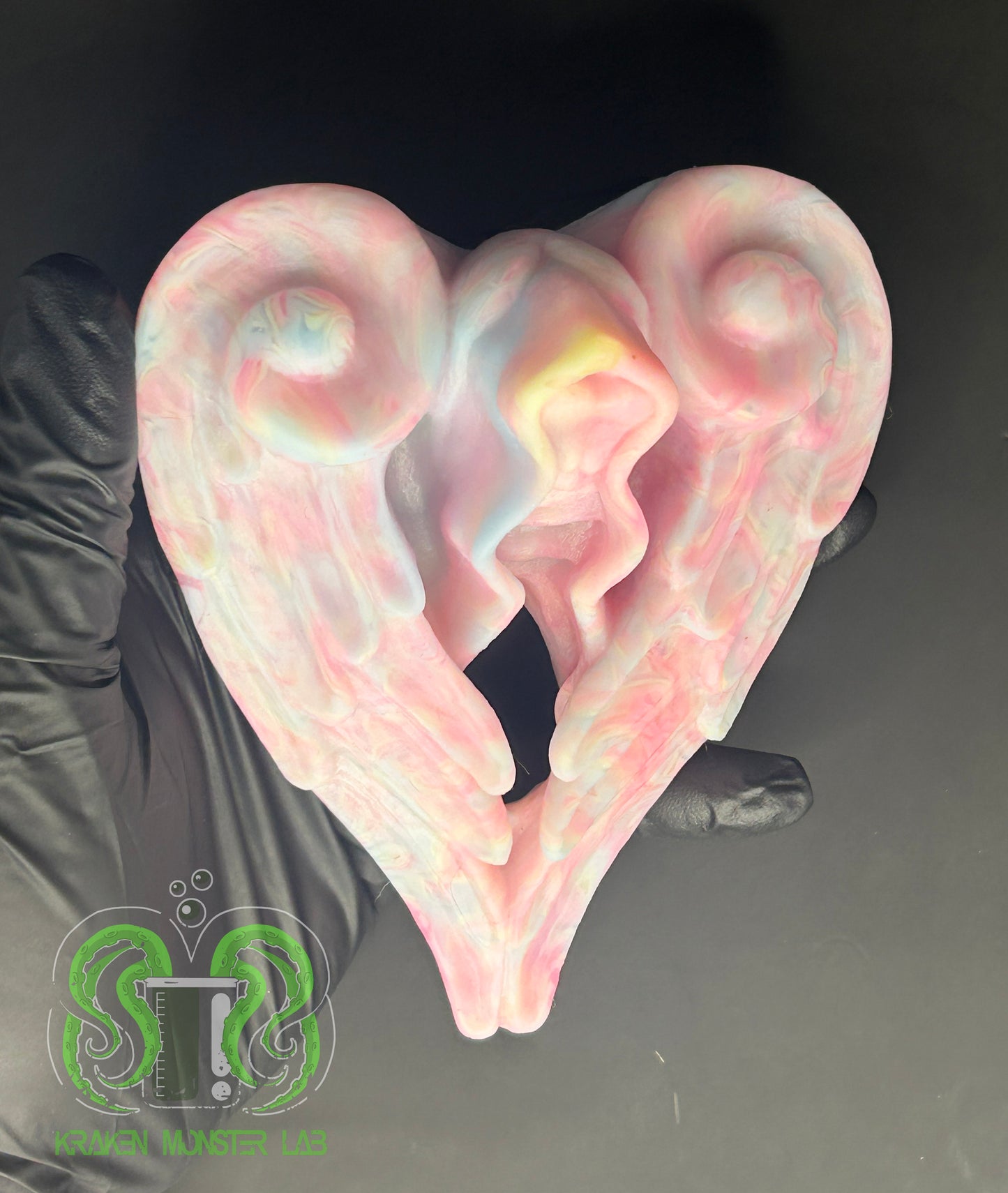 Sweet Heart - Fairy Floss Cloud - Pink, Blue & Yellow