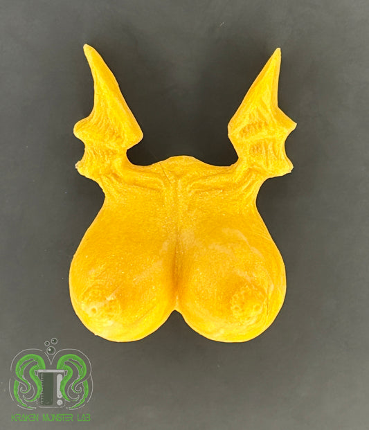 NSFW- Booby Bat Squishy - Gold