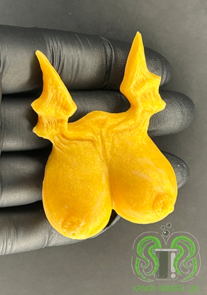 NSFW- Booby Bat Squishy - Gold