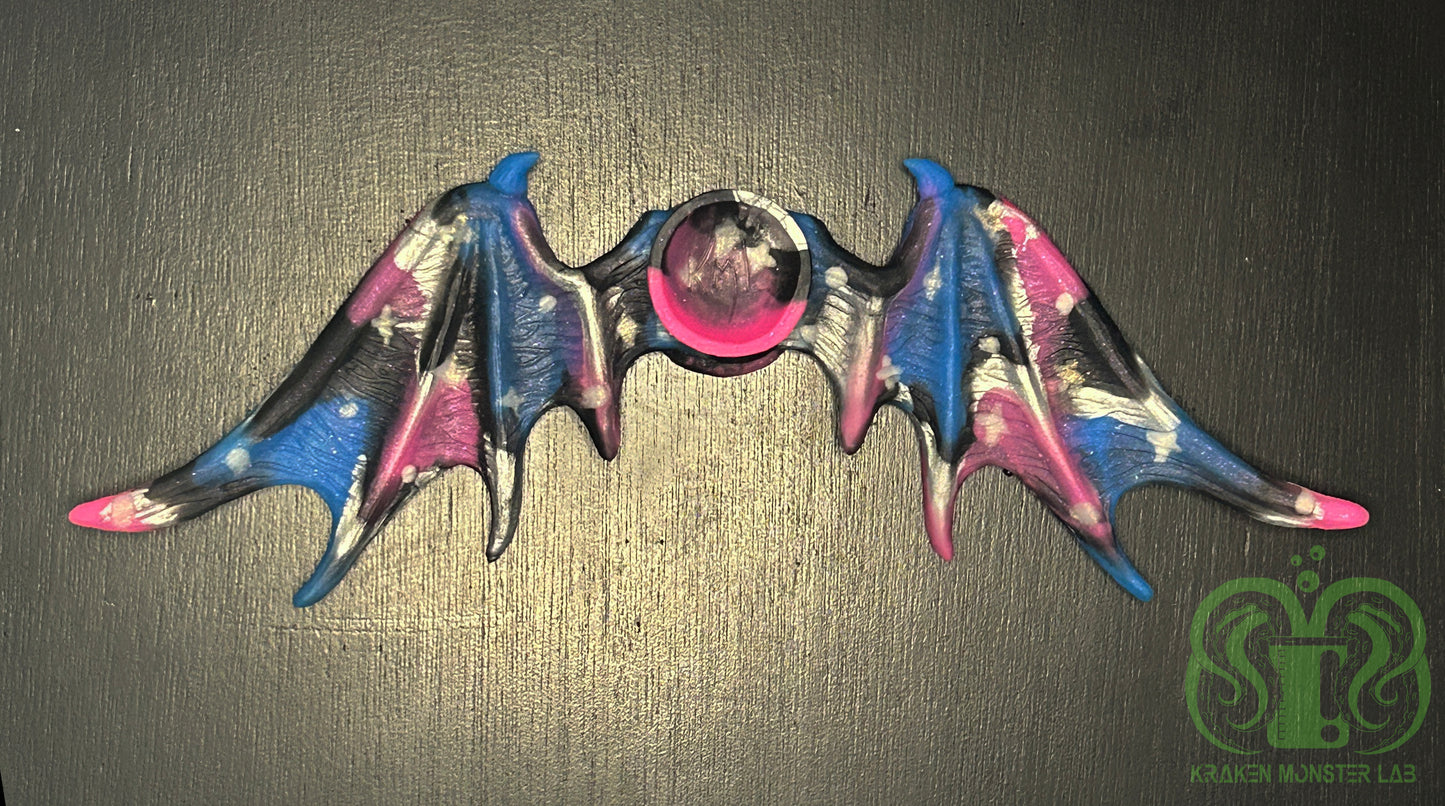 Devils Advocate Double Sided Suction Cup - Galaxy - Pink, Blue, Silver & Black