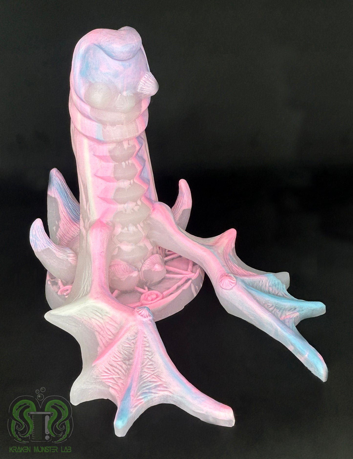 Heinous - Trans Drip - White, Blue & Pink, UV, GitD